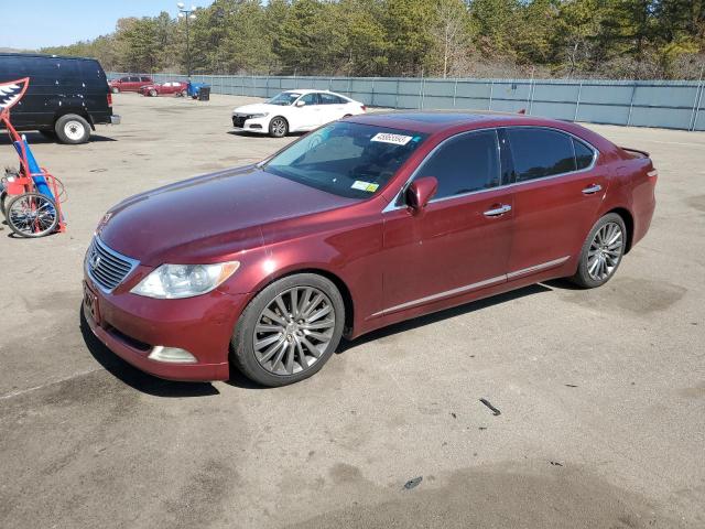 JTHGL46F875006715 - 2007 LEXUS LS 460L MAROON photo 1