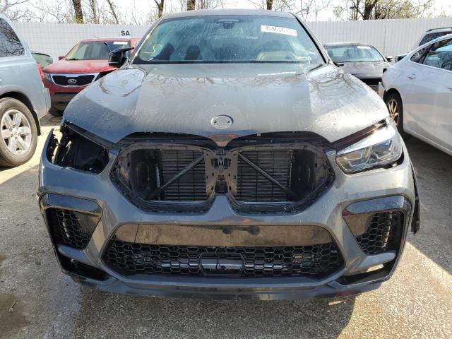 5YMCY0C08N9M70787 - 2022 BMW X6 M GRAY photo 5