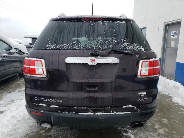 5GZEV23798J118595 - 2008 SATURN OUTLOOK XR BURGUNDY photo 6