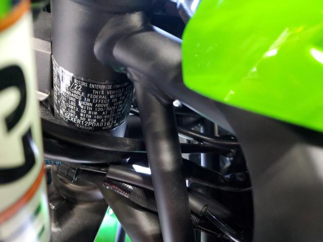 ML5EXER12PDA81674 - 2023 KAWASAKI EX650 R Зеленый фото 9