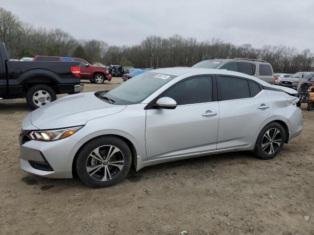 3N1AB8CV3LY285410 - 2020 NISSAN SENTRA SV SILVER photo 1