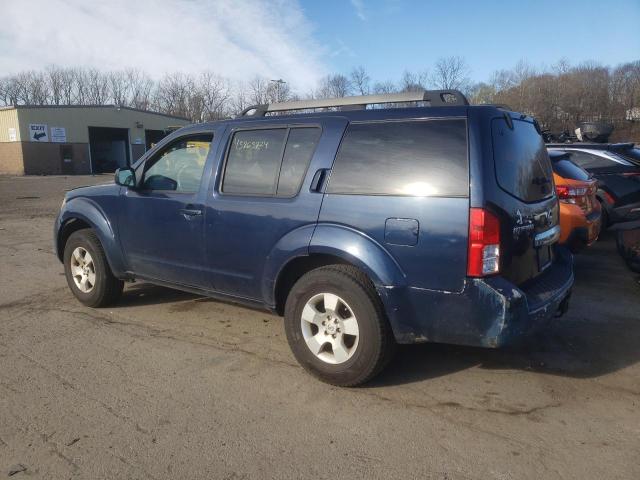 5N1AR18B48C634083 - 2008 NISSAN PATHFINDER S BLUE photo 2