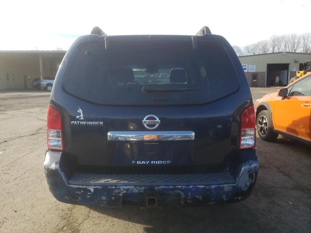 5N1AR18B48C634083 - 2008 NISSAN PATHFINDER S BLUE photo 6