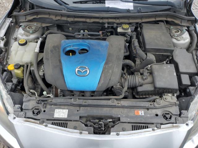 JM1BL1V76C1615680 - 2012 MAZDA 3 I SILVER photo 11