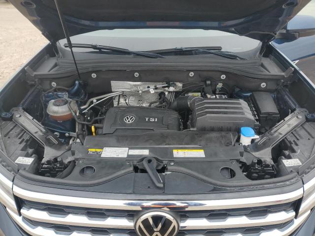 1V2DC2CA0NC229291 - 2022 VOLKSWAGEN ATLAS CROS SE BLUE photo 12