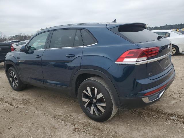 1V2DC2CA0NC229291 - 2022 VOLKSWAGEN ATLAS CROS SE BLUE photo 2