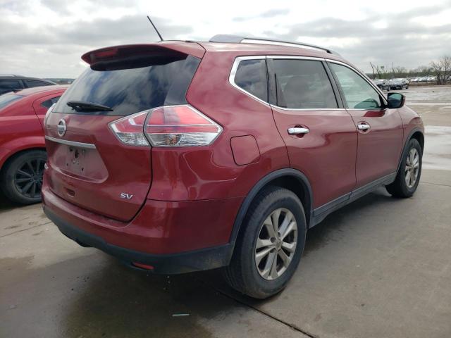 5N1AT2MT1GC813427 - 2016 NISSAN ROGUE S MAROON photo 3