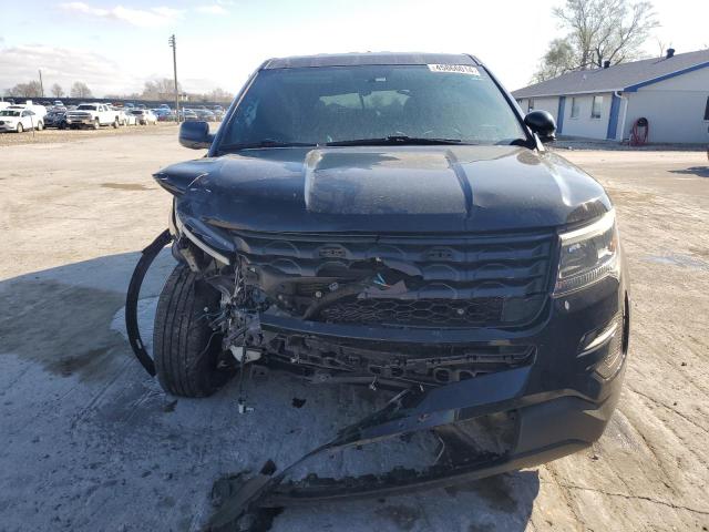 1FM5K8AR0JGC17208 - 2018 FORD EXPLORER POLICE INTERCEPTOR შავი ფოტო 5