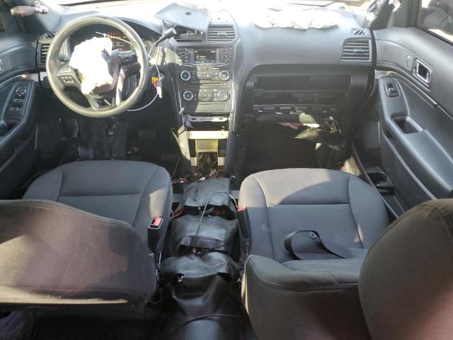 1FM5K8AR0JGC17208 - 2018 FORD EXPLORER POLICE INTERCEPTOR შავი ფოტო 8