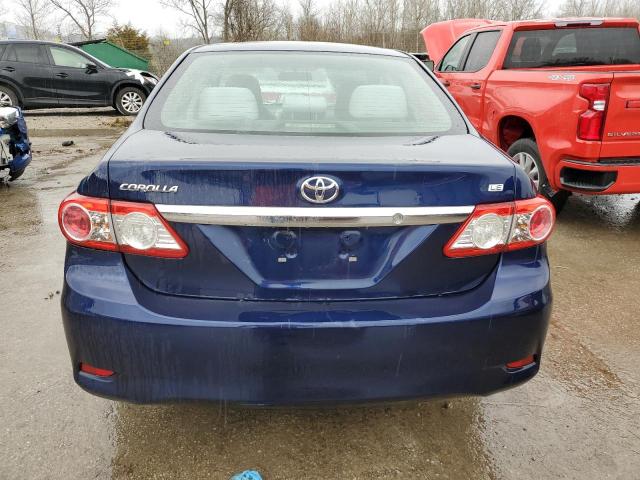 2T1BU4EE9CC886273 - 2012 TOYOTA COROLLA BASE BLUE photo 6