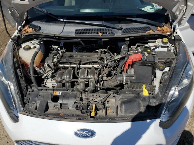 3FADP4BJ4KM101994 - 2019 FORD FIESTA SE WHITE photo 11