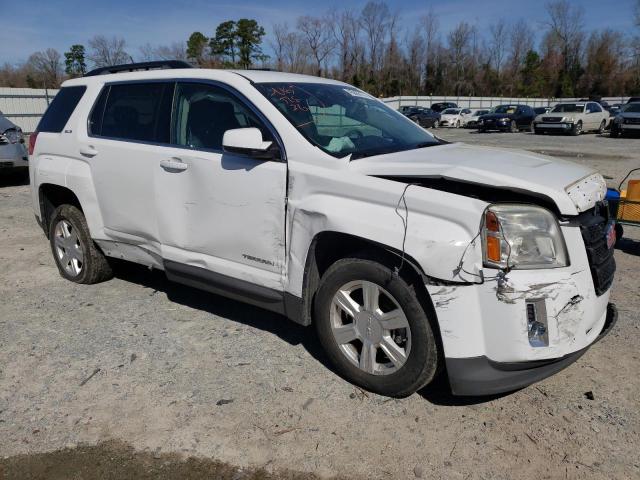 2GKFLWEK3F6416630 - 2015 GMC TERRAIN SLE WHITE photo 4