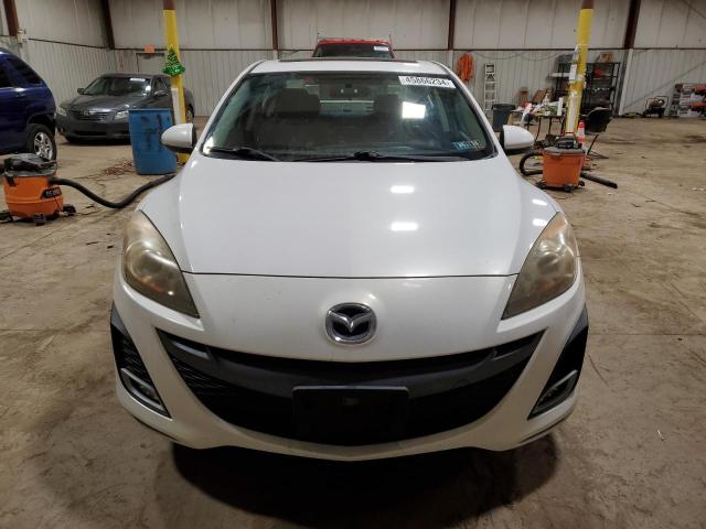 JM1BL1S67A1188311 - 2010 MAZDA 3 S WHITE photo 5