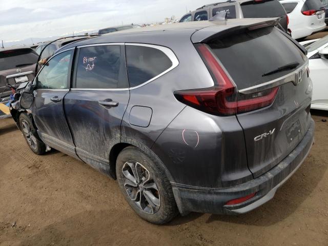 2HKRW2H83MH651093 - 2021 HONDA CR-V EXL GRAY photo 2