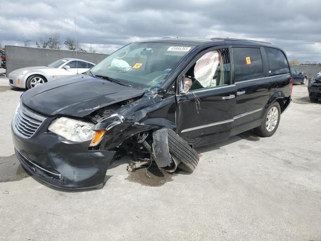 2C4RC1CG9CR416412 - 2012 CHRYSLER TOWN & COU TOURING L BLACK photo 1