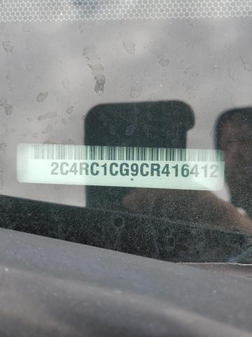 2C4RC1CG9CR416412 - 2012 CHRYSLER TOWN & COU TOURING L BLACK photo 14