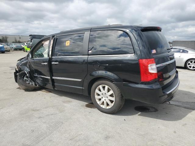 2C4RC1CG9CR416412 - 2012 CHRYSLER TOWN & COU TOURING L BLACK photo 2