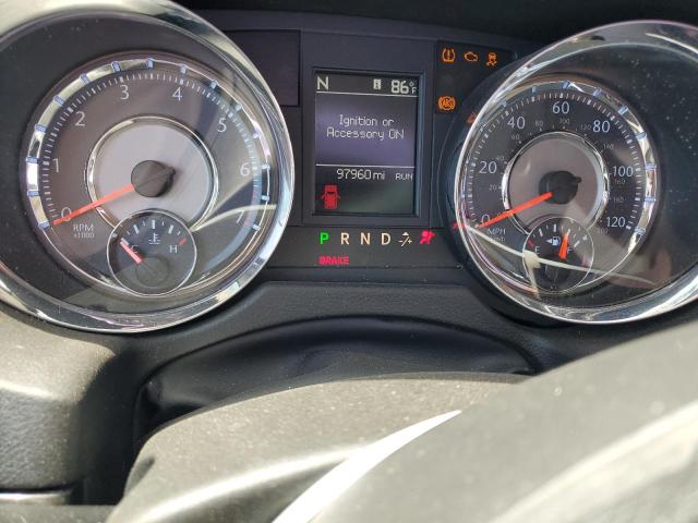 2C4RC1CG9CR416412 - 2012 CHRYSLER TOWN & COU TOURING L BLACK photo 9