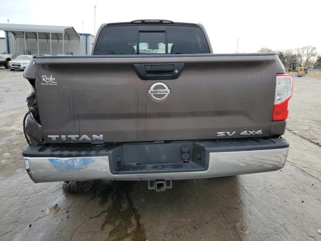 1N6AA1EJ4HN509707 - 2017 NISSAN TITAN S GRAY photo 6