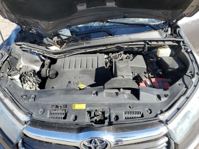5TDJKRFH9FS154681 - 2015 TOYOTA HIGHLANDER XLE 灰色 照片 12