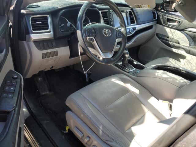 5TDJKRFH9FS154681 - 2015 TOYOTA HIGHLANDER XLE 灰色 照片 8