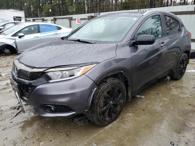 3CZRU6H11NM738285 - 2022 HONDA HR-V SPORT GRAY photo 1