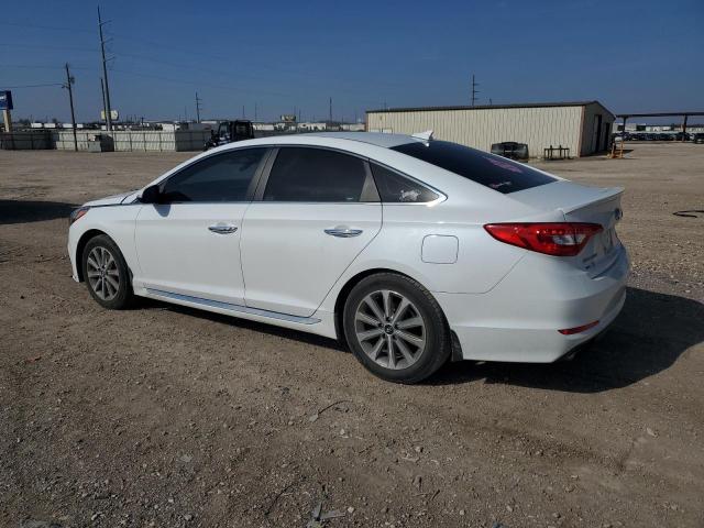 5NPE34AF5HH572977 - 2017 HYUNDAI SONATA SPORT WHITE photo 2