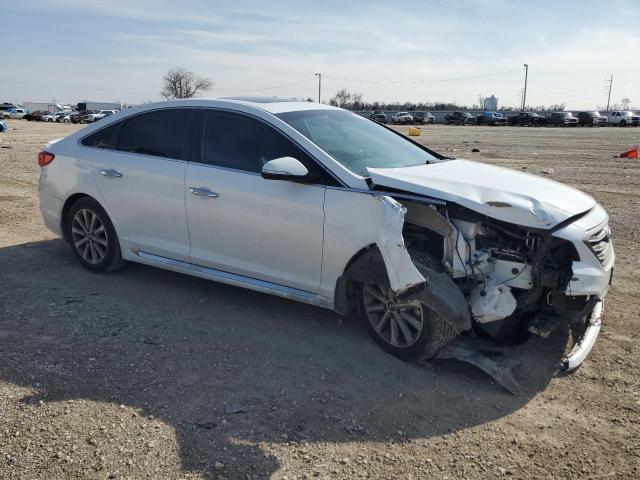 5NPE34AF5HH572977 - 2017 HYUNDAI SONATA SPORT WHITE photo 4