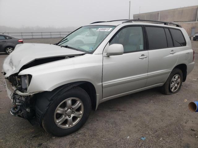 JTEDP21A440030250 - 2004 TOYOTA HIGHLANDER BASE فضي صورة 1