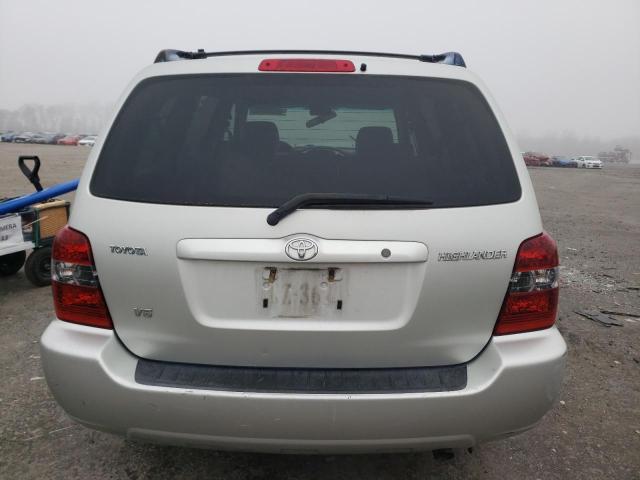 JTEDP21A440030250 - 2004 TOYOTA HIGHLANDER BASE فضي صورة 6