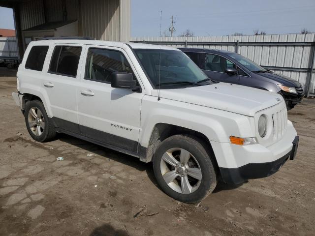 1C4NJRFB8ED810752 - 2014 JEEP PATRIOT LATITUDE WHITE photo 4