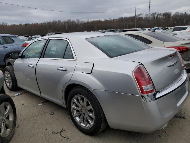 2C3CCACG9CH277396 - 2012 CHRYSLER 300 LIMITED SILVER photo 2
