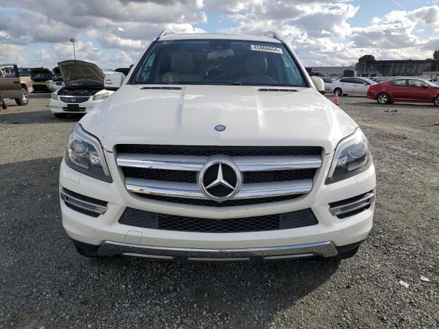 4JGDF6EE2FA531352 - 2015 MERCEDES-BENZ GL 450 4MATIC WHITE photo 5