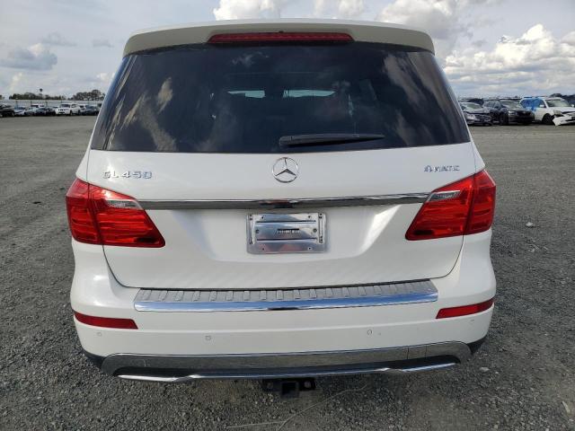 4JGDF6EE2FA531352 - 2015 MERCEDES-BENZ GL 450 4MATIC WHITE photo 6