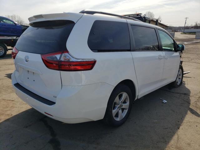 5TDKZ3DC8LS063580 - 2020 TOYOTA SIENNA LE WHITE photo 3