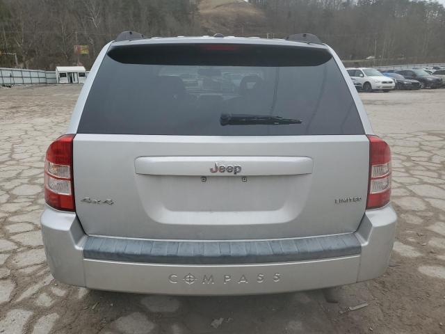 1J8FF57W07D144434 - 2007 JEEP COMPASS LIMITED SILVER photo 6