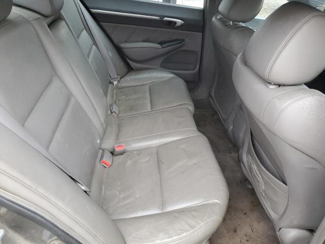 1HGFA16928L044337 - 2008 HONDA CIVIC EXL ნაცრისფერი ფოტო 10