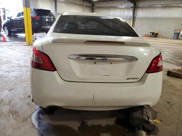 1N4AA5AP0CC808237 - 2012 NISSAN MAXIMA S WHITE photo 6