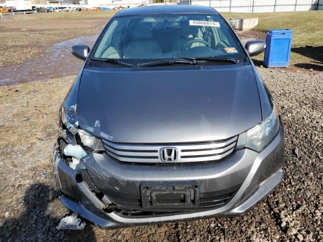 JHMZE2H71AS037231 - 2010 HONDA INSIGHT EX GRAY photo 5