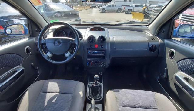 KL1TD66608B257540 - 2008 CHEVROLET AVEO BASE Mavi foto 9