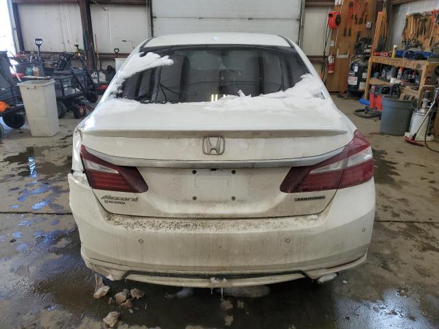 1HGCR2F05HA805909 - 2017 HONDA ACCORD EX WHITE photo 6