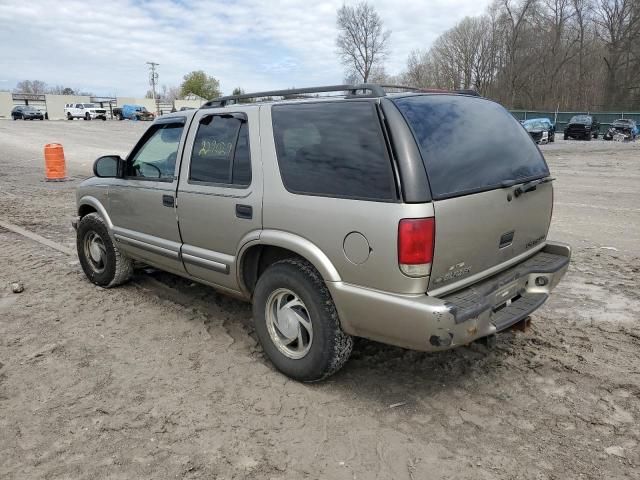 1GNDT13W2Y2168664 - 2000 CHEVROLET BLAZER TAN photo 2