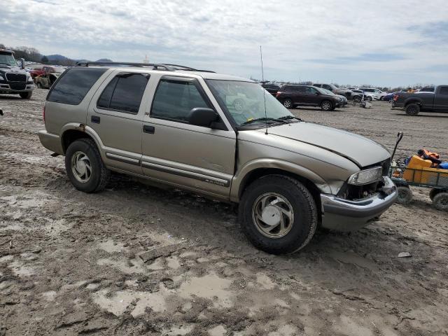 1GNDT13W2Y2168664 - 2000 CHEVROLET BLAZER TAN photo 4