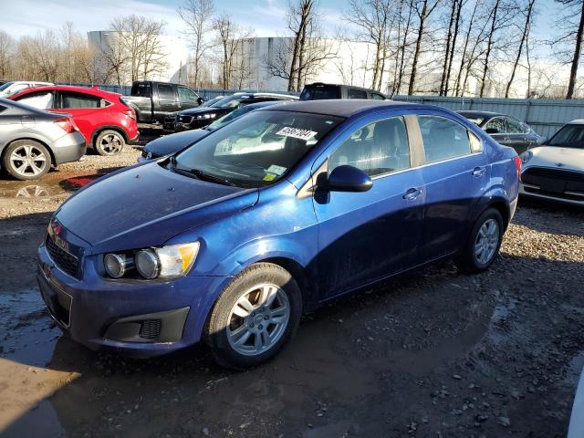 1G1JC5SG1D4110713 - 2013 CHEVROLET SONIC LT BLUE photo 1