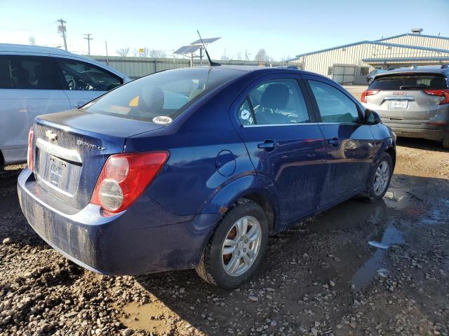 1G1JC5SG1D4110713 - 2013 CHEVROLET SONIC LT BLUE photo 3