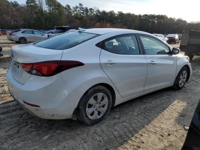 5NPDH4AE9GH669215 - 2016 HYUNDAI ELANTRA SE WHITE photo 3