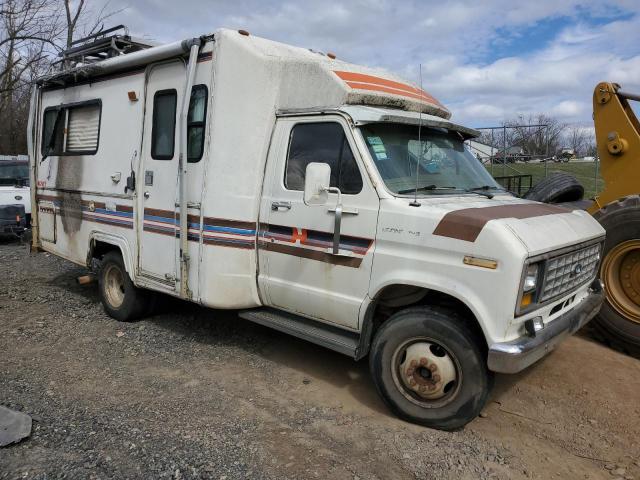 1FDKE30H9GHB68020 - 1986 FORD ECONOLINE E350 CUTAWAY VAN WHITE photo 4