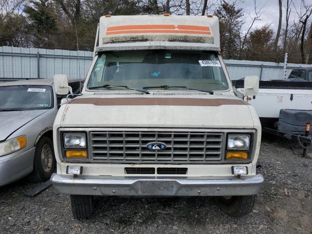 1FDKE30H9GHB68020 - 1986 FORD ECONOLINE E350 CUTAWAY VAN WHITE photo 5