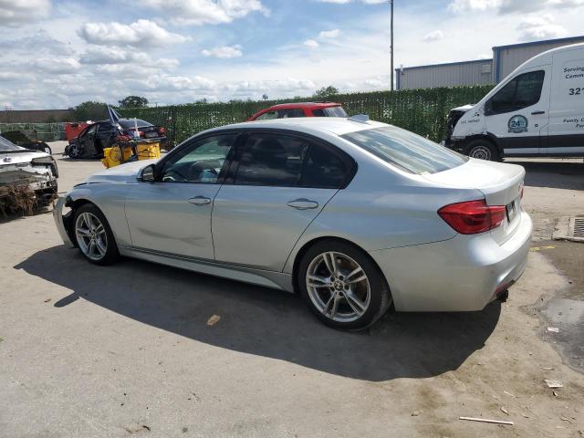 WBA8B3C50GK383536 - 2016 BMW 340 I SILVER photo 2