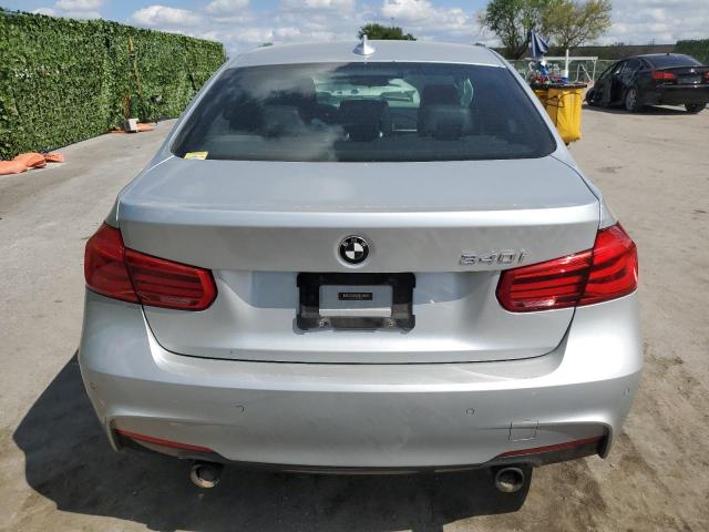 WBA8B3C50GK383536 - 2016 BMW 340 I SILVER photo 6